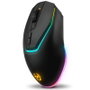 Krom Kabala Pack Teclado y Ratón Inalámbricos RGB Gaming Español Black